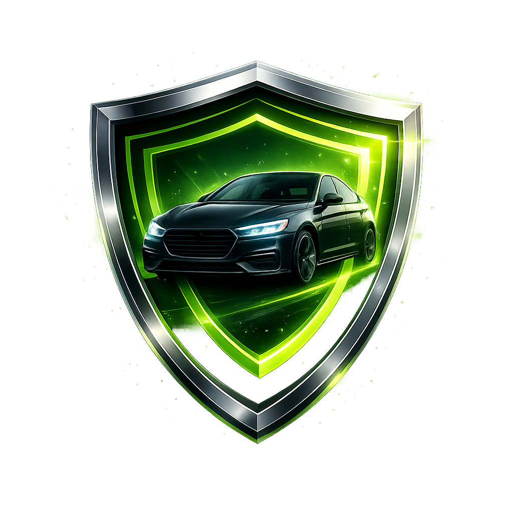Escudo de protección digital VIGTRA con un vehículo seguro